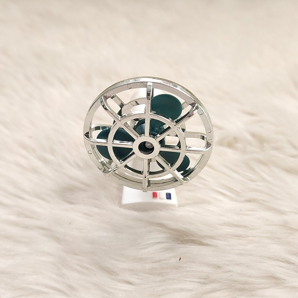 ACME Miniature Desk Fan Magnet White Chrome 1993 Vintage Retro 90s nostalgia